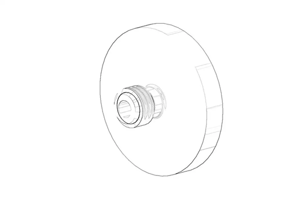 DORNBRACHT Stopfen ERSATZTEILE 083120531 D. 30 x 12,5 mm Chrom, 083120531-00 Galeriebild 1